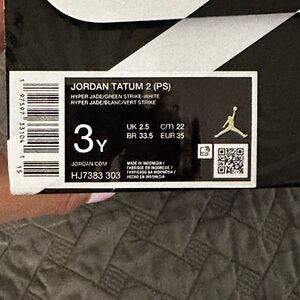 Jordan Tatum 2 PS in Green and White